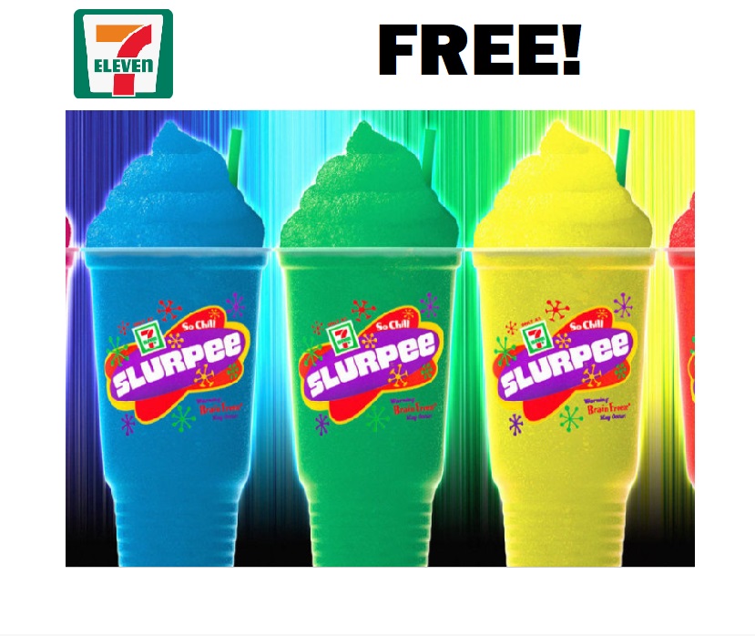 Image FREE Slurpee at 7-Eleven and Stripes