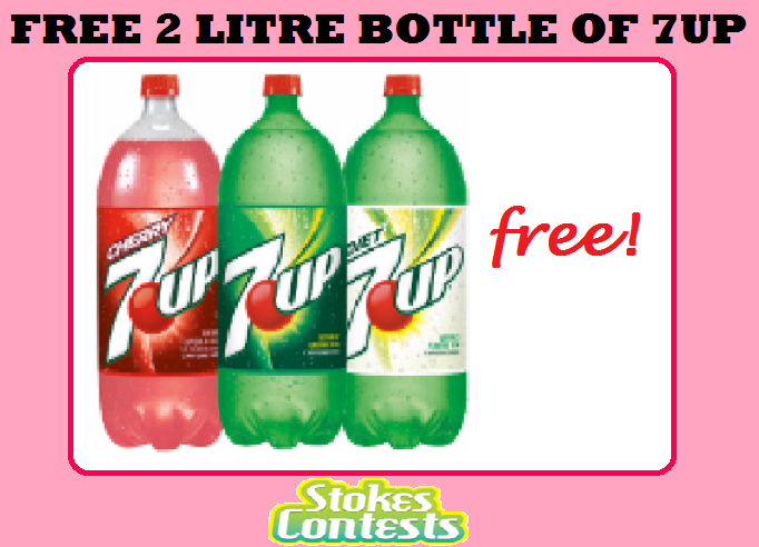 Image FREE 2 Litre Bottle of 7UP TODAY ONLY!