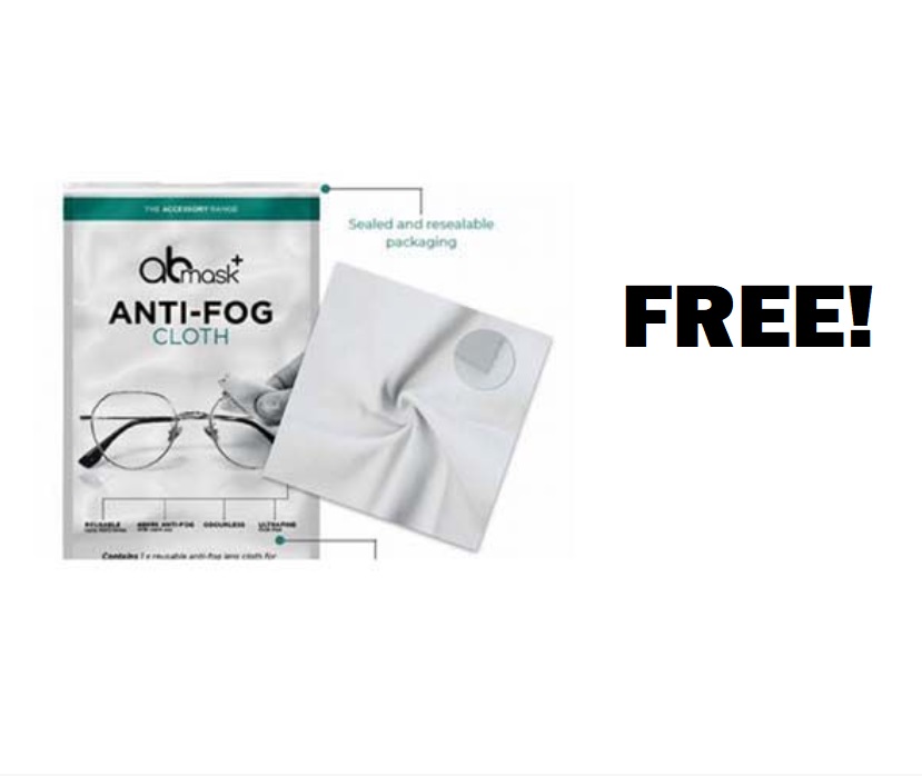 Image FREE AB Mask Anti-Fog Cloth