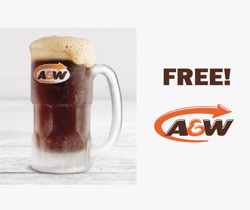 Image FREE A&W Root Beer