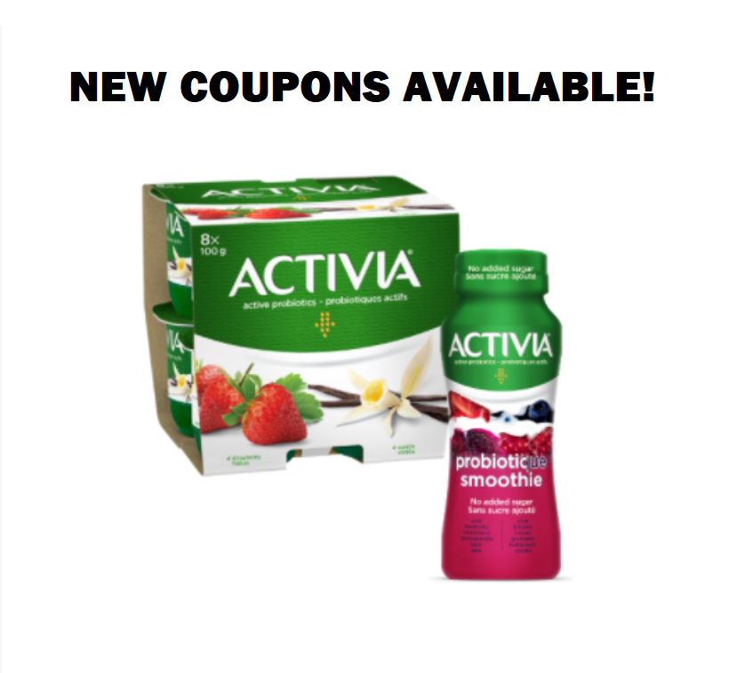 Image Activia Canada: New Printable Coupons Available
