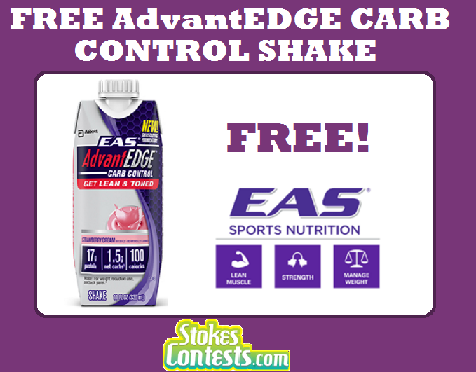 Image FREE AdvantEDGE Carb Control Shake