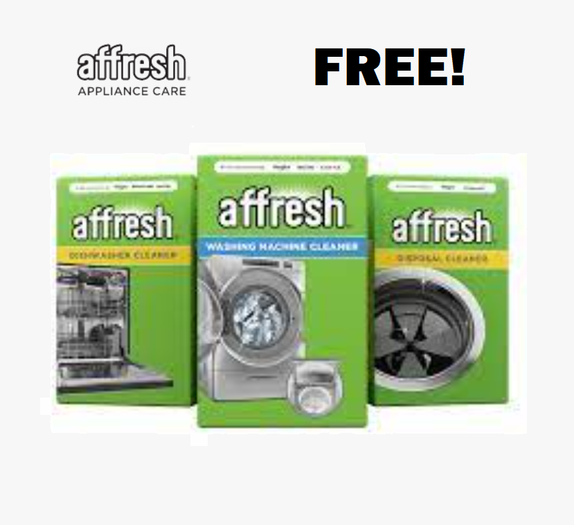 Image FREE Affresh Dishwashing & Washing Machine Cleaners