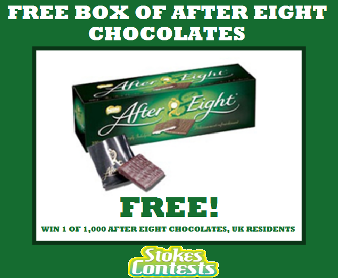 Image FREE Box of After Eight Chocolates