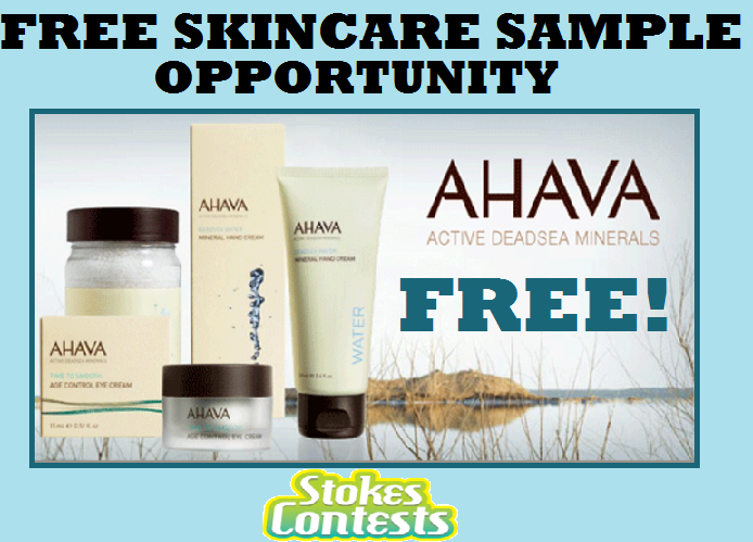 Image FREE AHAVA Skincare Sample Opportunity