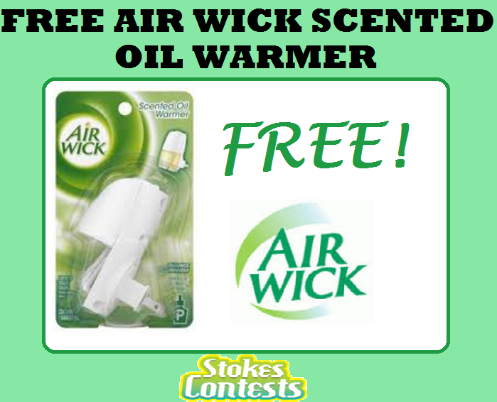 Image FREE Air Wick Scented Oil Warmer TODAY ONLY!