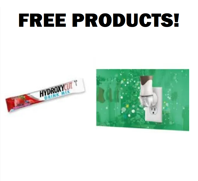 Image FREE Airwick Oil Warmer Or Hydroxycut Drink Mix