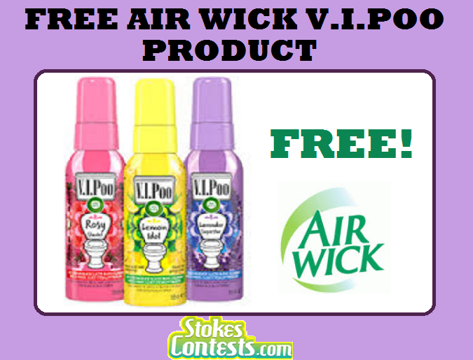 Image FREE Air Wick V.I.Poo Product Mail in Rebate