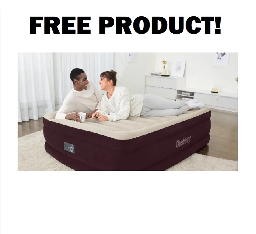 Image FREE Queen Airbed & Twin Airbed! Valued at $110-$145!