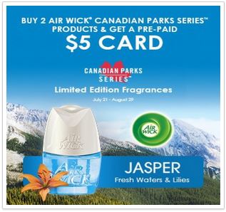 Image Air Wick Mail In Rebate, $5 Prepaid Credit Card