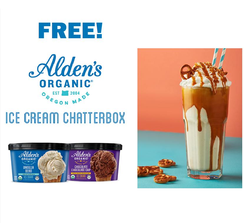 Image FREE Alden’s Organic Ice Cream