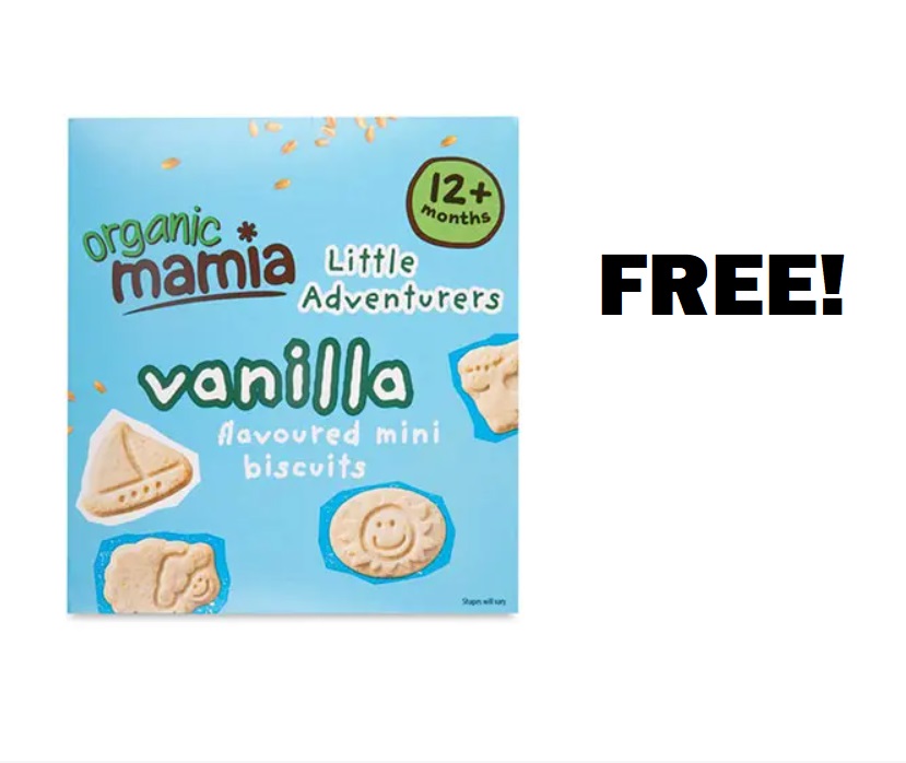 Image FREE Aldi Mamia Baby Biscuits