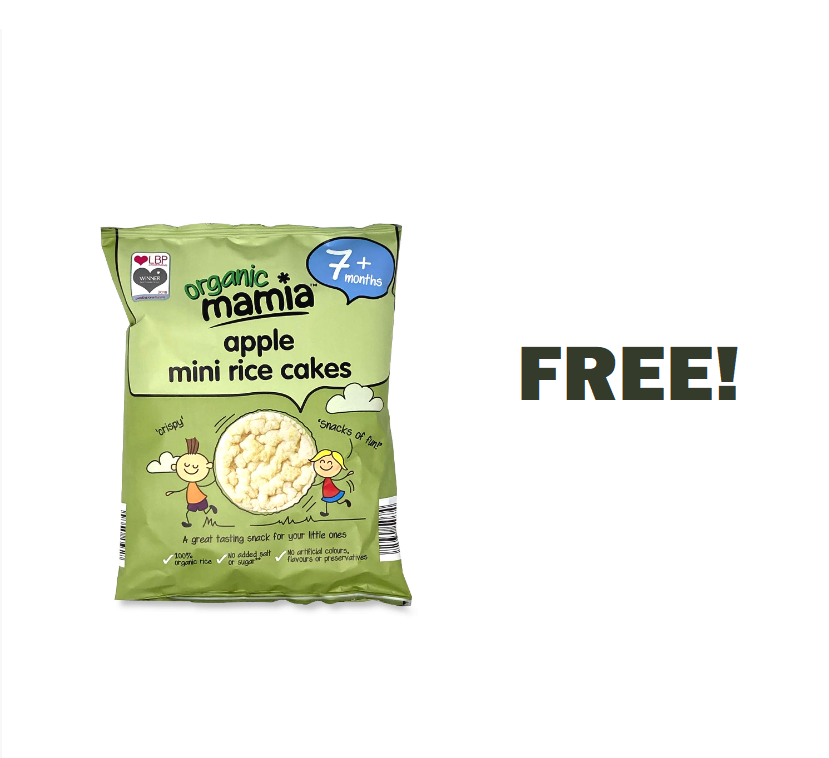 Image FREE Aldi Mamia Organic Mini Rice Cakes