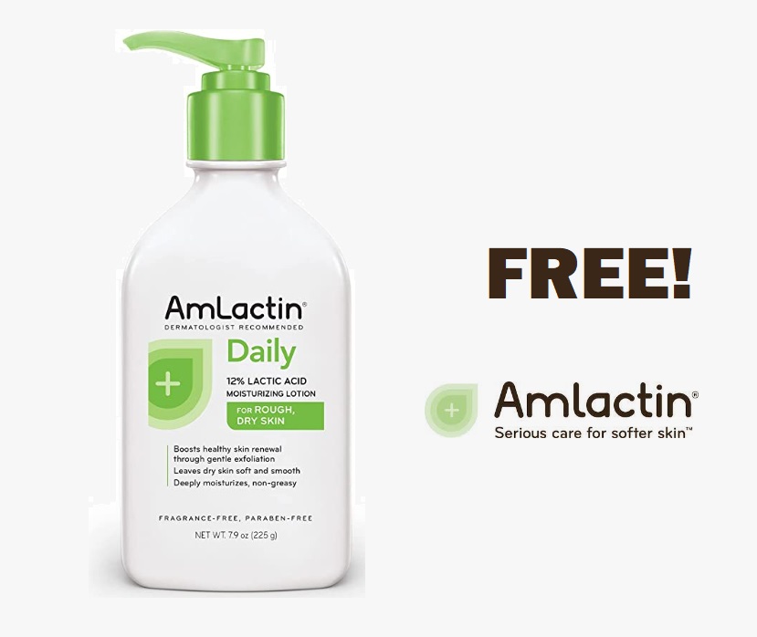 Image FREE AmLactin Daily Nourishing 12% Lactic Acid Lotion