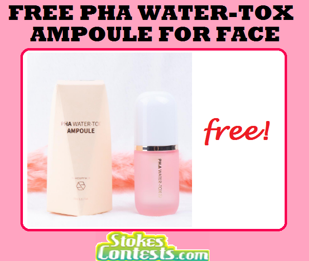 Image FREE Pha Water-Tox  Ampoule for Face