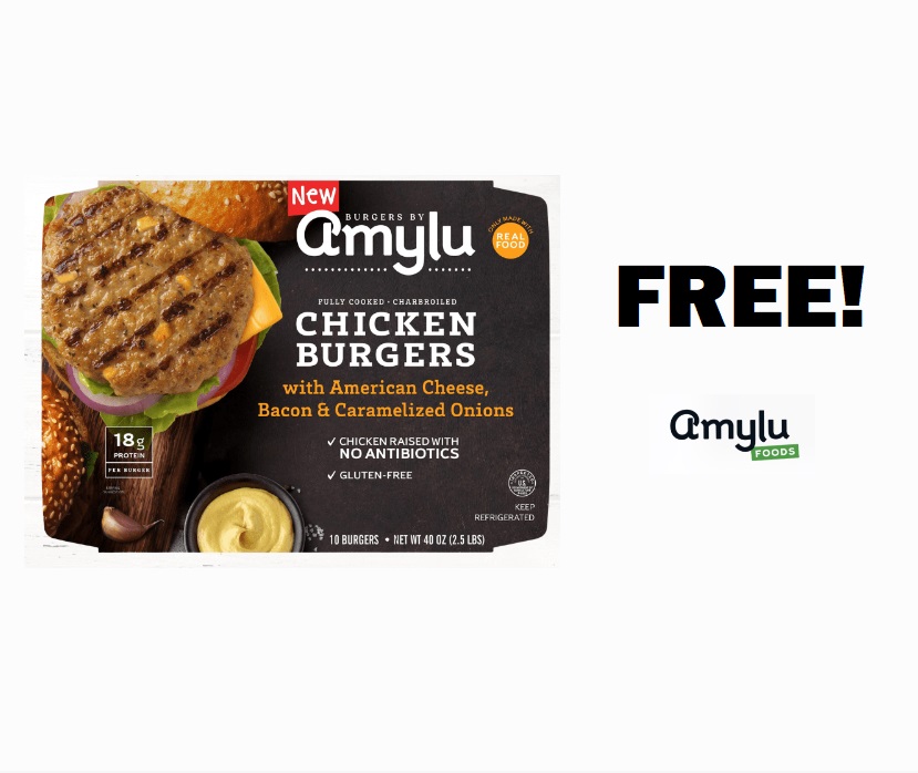 Image FREE Pack of Amylu Charbroiled Chicken Burgers