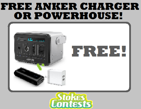 Image FREE Anker Charger or PowerHouse