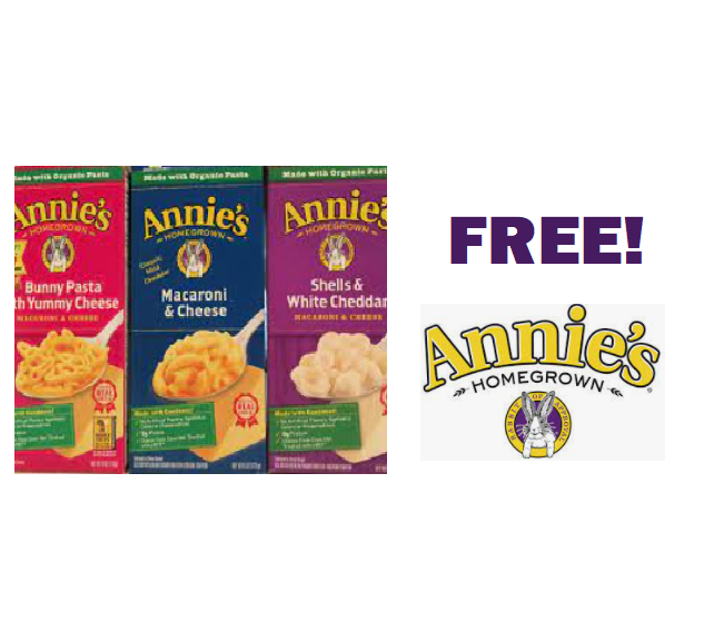 Image FREE Annie's Mac & Cheese