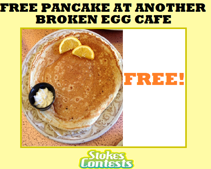 Image FREE Pancake at Another Broken Egg Cafe on Your Birthday