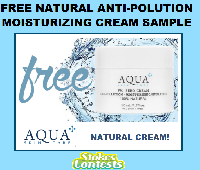 Image FREE Aqua+ Moisturizing Cream Sample