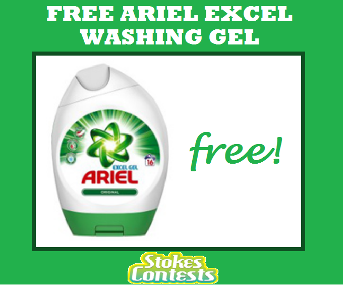 Image FREE Ariel Excel Washing Gel