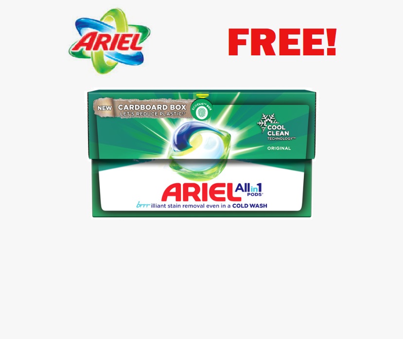 Image FREE Ariel Laundry Products
