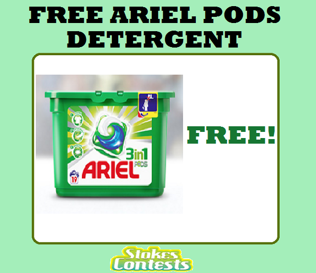 Image FREE Ariel 3 in 1 Pods Detergent