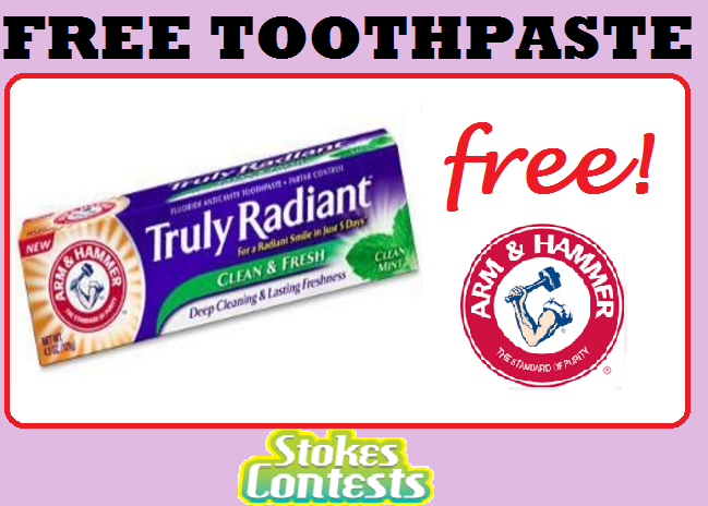 Image FREE Arm & Hammer Toothpaste Mail in Rebate