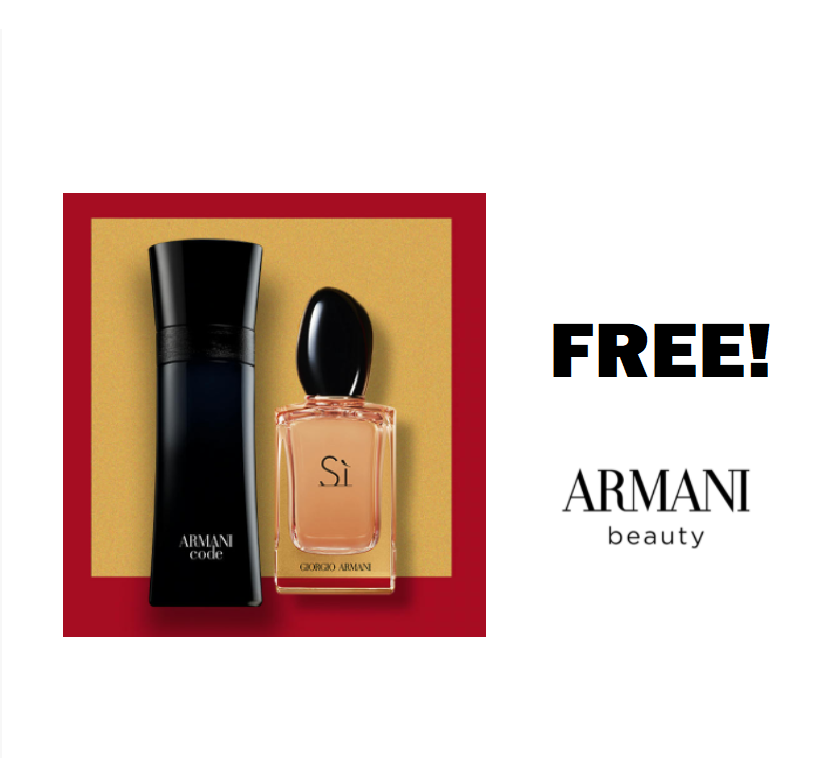 Image FREE Armani Sì Fragrance