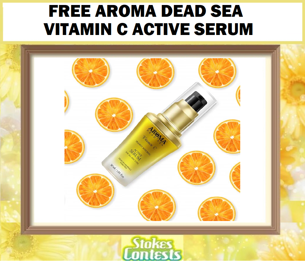 Image FREE Aroma Dead Sea Vitamin C Active Serum