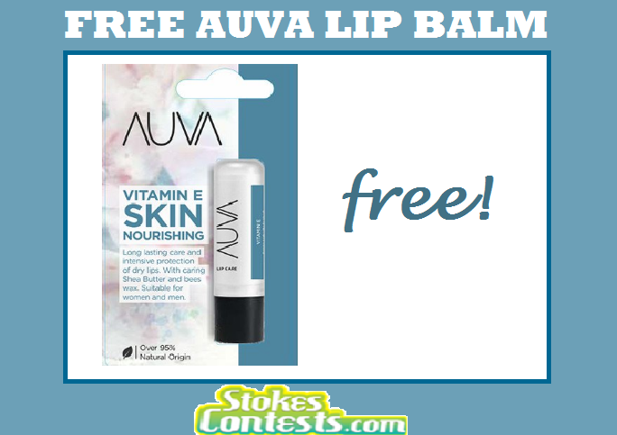 Image FREE AUVA Vitamin E Lip Balm