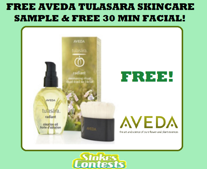 Image FREE Aveda Tulasara Skincare & FREE 30 Min Facial!