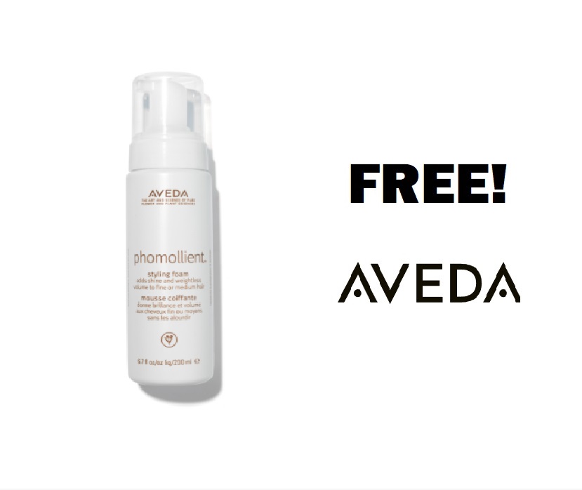 Image FREE Aveda Hair Styling Foam