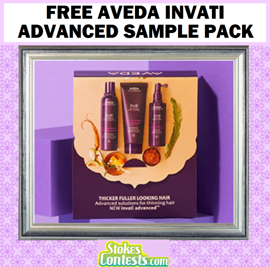 Image FREE Aveda Invati Advanced Sample Pack