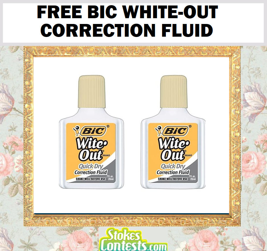 Image 2 FREE BIC White-Out Correction Fluids