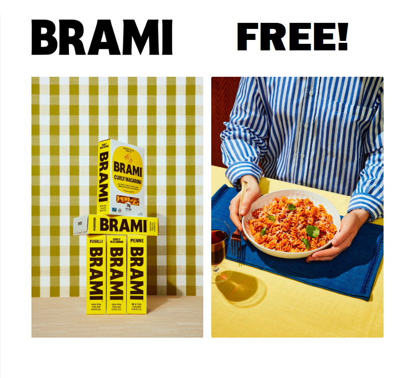 Image FREE BOX Of BRAMI Pasta