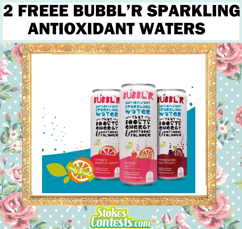 Image 2 FREE BUBBL’R Sparkling Antioxidant Waters