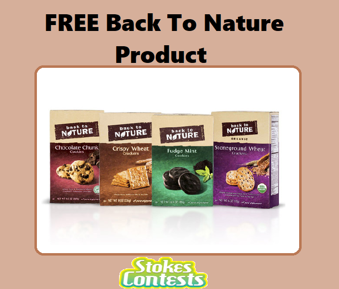 Image FREE Back To Nature Product.