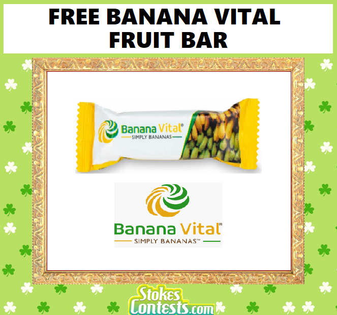 Image FREE Banana Vital Fruit Bar