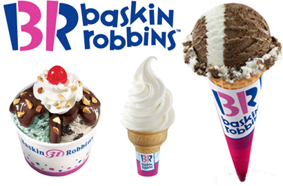 Image FREE Junior Scoop at Baskin Robbins.