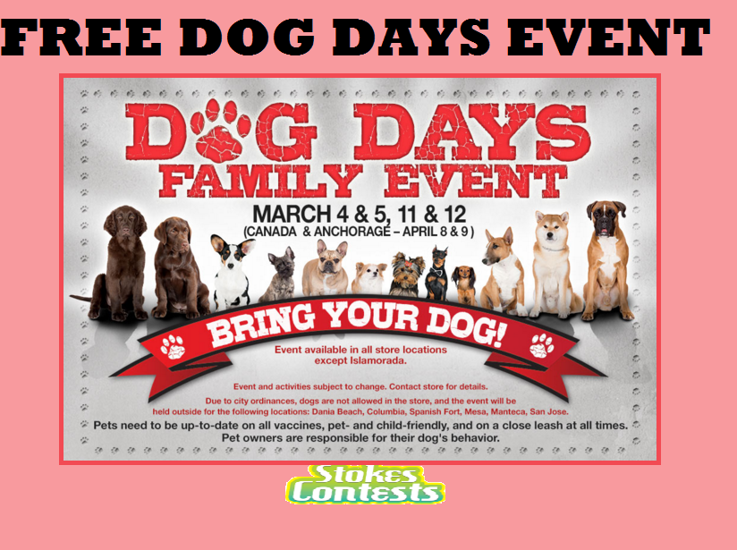 Image FREE Dog Days Family Event at Bass Pro Shops TODAY & TOMMORROW!