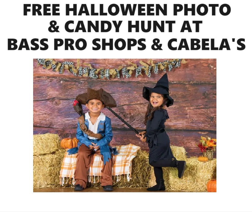 Image FREE Halloween Photo & Candy Hunt At Bass Pro Shops & Cabela’s