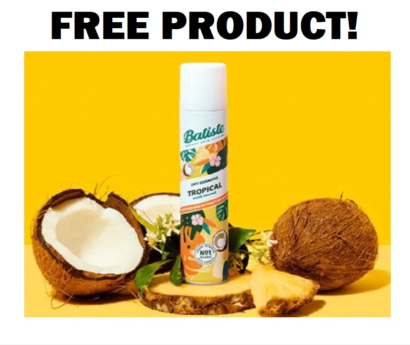 Image FREE Batiste Dry Shampoo!