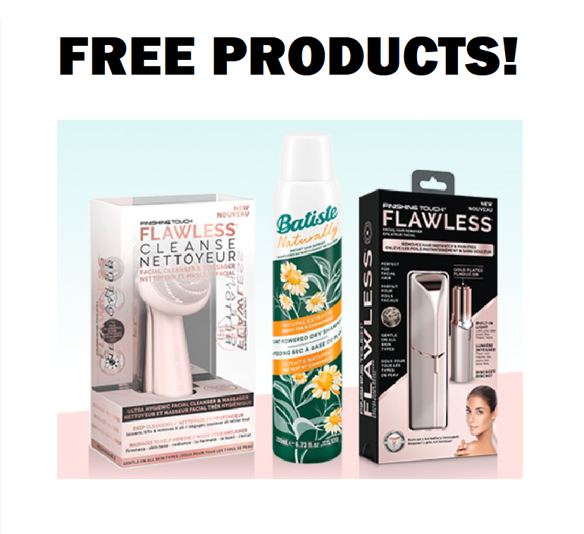 Image FREE Facial Hair Removal Device, Batiste Natural Dry Shampoo or Electric Face Scrubber