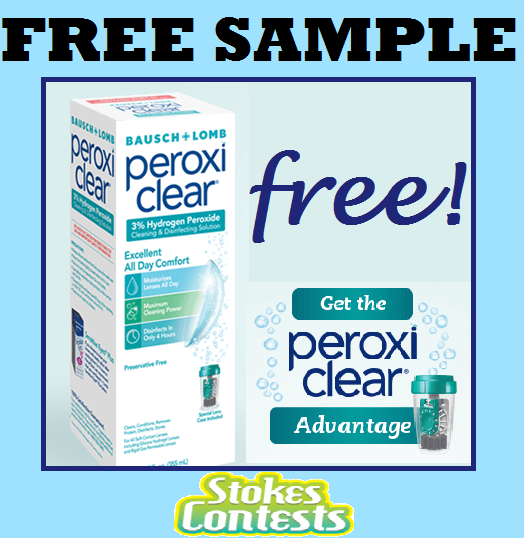 Image FREE PeroxiClear Contact Lens Solution