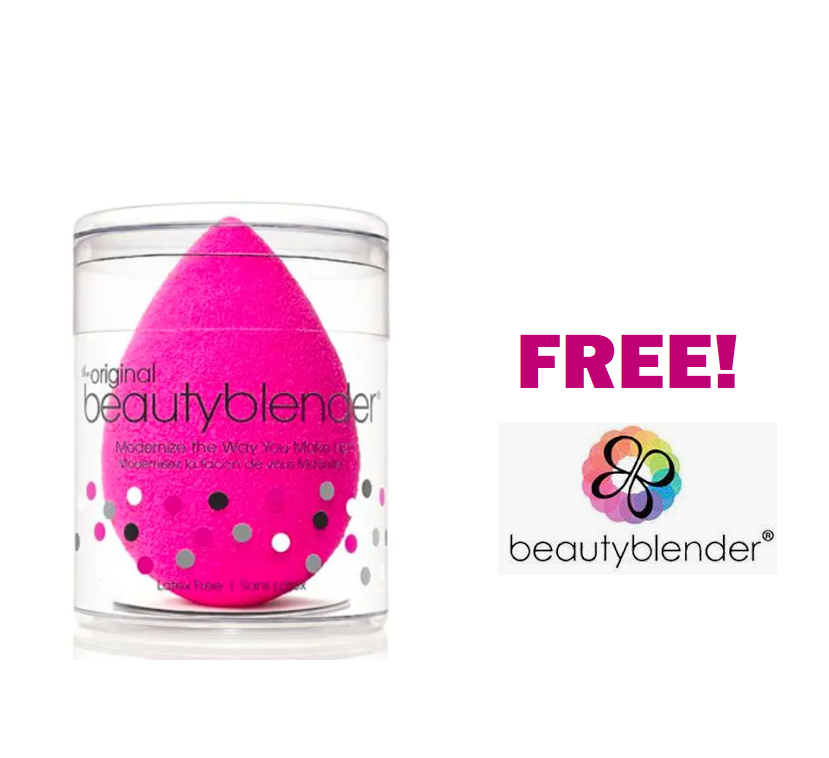 Image 2 FREE Beauty Blender Makeup Sponge