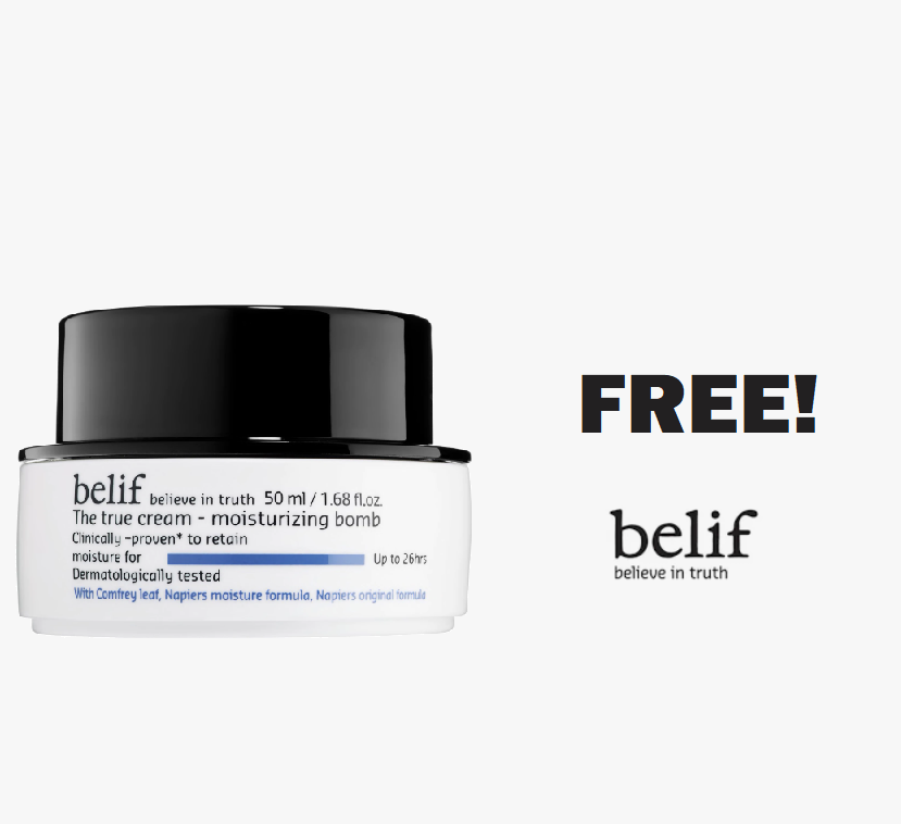 Image FREE Belif Moisturizer