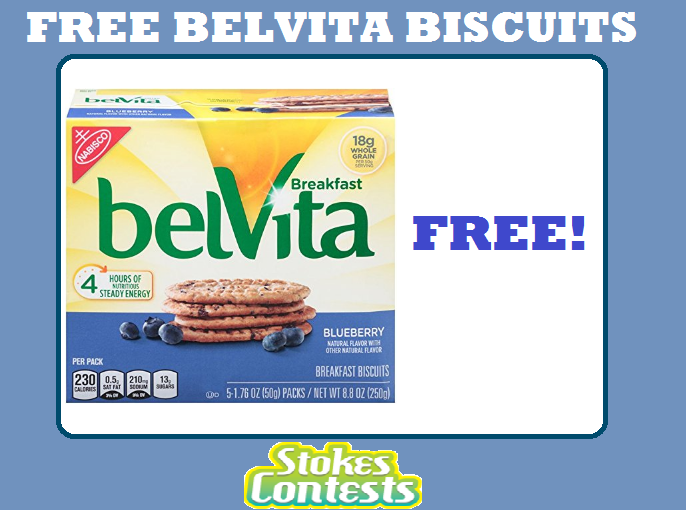 Image FREE Box of BelVita Breakfast Biscuits TODAY ONLY!