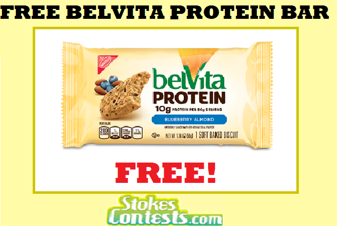 Image FREE Belvita Protein Bar