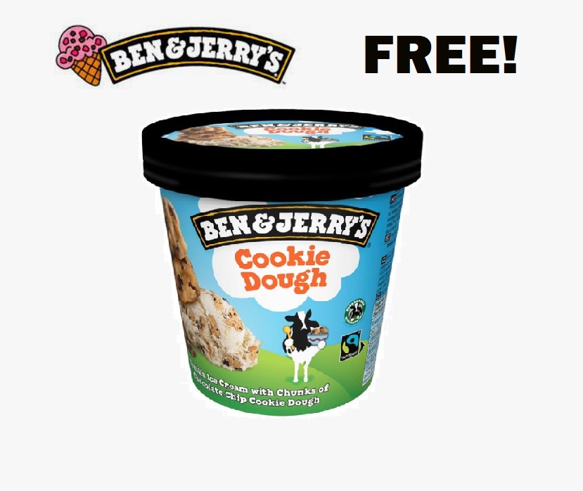 Image FREE Ben & Jerry’s Ice Cream!
